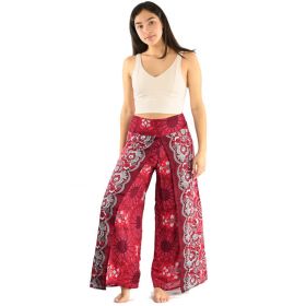 Wide leg palazzo pants