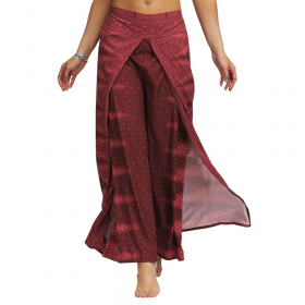 Wide leg palazzo pants